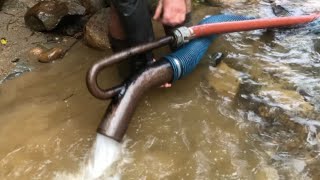 First time gold dredging in NZ!  Heaps of gold uncovered!