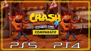 CRASH BANDICOOT 4 : COMPARATIF PS5 vs PS4 + GAMEPLAY 4K /60 FPS 💥
