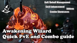 BDO | Awakening Wizard - Infinite Combo, Addons, Buff/Debuff management and other info