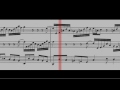 BWV 525: Trio Sonata No.1 in E-flat Major (Scrolling)