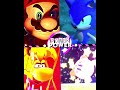 sonic vs mario vs kirby vs rayman 1v1v1 edit shorts