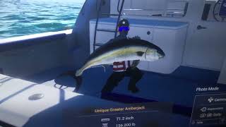 Fishing Planet unique Greater Amberjack