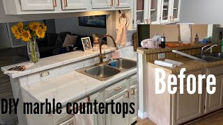 Giani Marble Countertop Paint Kit DIY ( I SAVED THOUSANDS OF DOLLARS)