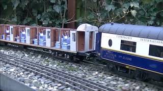 Amati half finished CIWL LX sleeping car running test