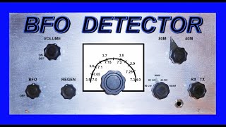 SimpleX Super Part 6 - BFO and DETECTOR