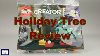 LEGO Polybag Holiday Tree review set 30576