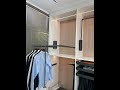 Grey wardrobe lift #spacesaving #closetspace #closetsystem #interiordesign