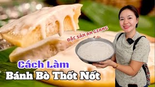 Bánh Bò Thốt Nốt đặc sản An Giang của chú Út Hùng và xe Hủ Tiếu Bò Viên lâu đời | SONG HỶ VLOG #822