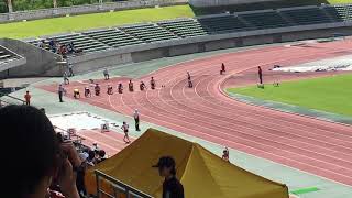 20170819　第69回西医体　男子100m 準決勝2組