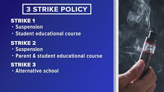 Southeast Texas schools cracking down on vaping