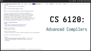 Lesson 3: Local Analysis & Optimization | CS6120: Advanced Compilers