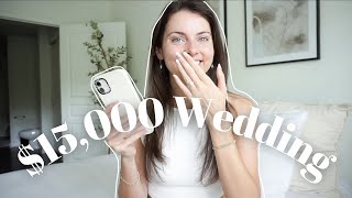HOW I PLANNED MY WEDDING UNDER 15K | How I Saved Thousands & Still Got My Dream Wedding 💍