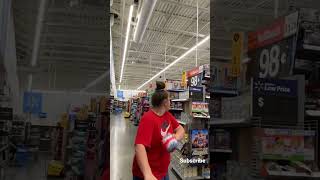 Throwing balls in Walmart 😂😂