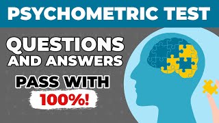 How to Pass Psychometric Test: Questions and Answers - Pass with 100 percent!