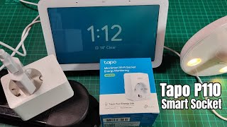 TP-Link Tapo P110 Smart WiFi Mains Socket With Power Monitor