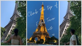 CLIMB THE EIFFEL TOWER BY STAIRS WITH US | WANDERFUL STOPS