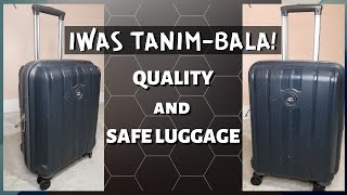 How to Buy QUALITY & AFFORDABLE LUGGAGE? | SAFE LOCKS & ALLOWED WEIGHT | Paano Pumili ng Maleta?