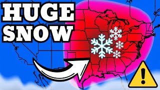 RARE Winter System Rapidly Developing - 65 Cities In Path...