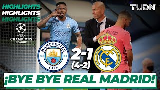 Highlights | Man City 2-1 Real Madrid | Champions League 2020 - Octavos de final | TUDN