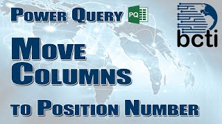 Power Query - Reorder Column(s) by Position