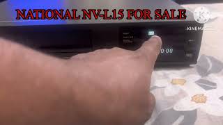 NATIONAL NV-L15 VCR SOLD OUT CONTACT 9873560065 COD AVAILABLE