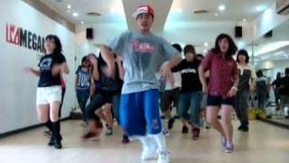 20100905 阿峰老師 MV Dance 教學～安室奈美惠 Break It(後段)