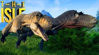 The Isle Realismo - Caçando Bebê Stegosaurus, Grupo De Albertosaurus! | (#151) (PT-BR)