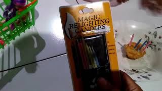 Jual Lilin Ajaib, Magic Relighting Candle Rp 4rb