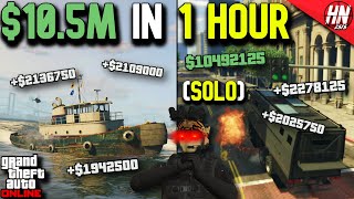 How I Made $10.5M In ONE HOUR SOLO In GTA Online