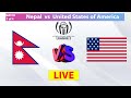 🔴Live: Nepal vs USA | Nepal's Match 1 of 4 | ICC CWC League 2 Match Live | Nepal tour of USA Cricket