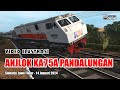 ANJLOK KA 75A PANDALUNGAN di SIDOARJO 14 JANUARI 2024 ‼️  | Train Simulator