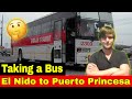 Taking A Bus From El Nido To Puerto Princesa Palawan Philippines Music Video