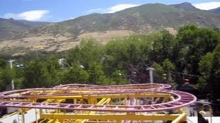 Wild Mouse front seat on-ride HD POV Lagoon