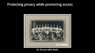 Privacy and Access Restrictions in Religious Archives ACA Code CA25063 (Domain 2, 7)