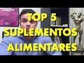 OS 05 MELHORES SUPLEMENTOS PARA ATLETAS