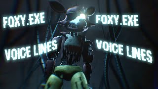 [SFM FNaF] Foxy.exe Voice lines