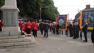 Tandragee wreath laying 12th July 2023