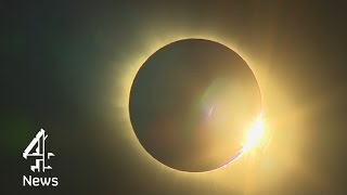 Eclipse 2015: stunning film of the sun vanishing in Svalbard | Channel 4 News