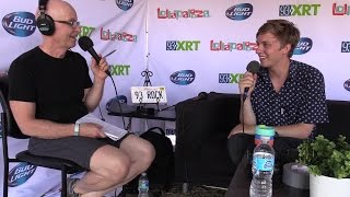 George Ezra Walks Off The Stage And Into The XRT Tent