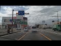 4k drive front car window video oita city japan