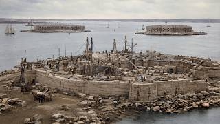 How America Built Three Granite Forts to Guard Boston Harbor by Hand