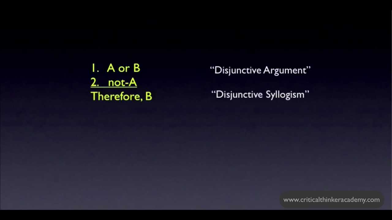 Valid Argument Forms Using OR - YouTube