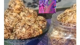 seeds laddu‼️ Bina sugar Bina gud se aaj banaenge sladdu‼️ bahut healthy Nutrition se bharpur hai