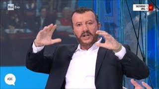 Ubaldo Pantani imita Matteo Salvini dopo le elezioni - Quelli che il calcio 11/03/2018