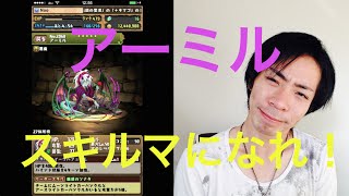 【パズドラ】覚醒メイメイPTを作るために・・・アーミルスキル上げ！