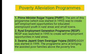Poverty video 6 Poverty alleviation Programmes and Challenges Ahead