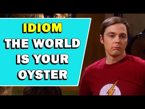 Why do they say the world is my oyster?