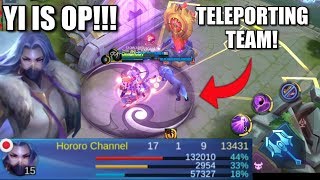 NEW HERO YI IS OP GAMEPLAY | YIN YANG GEOMANCER Mobile Legends Bang Bang