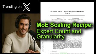 MoE Scaling Recipe: Expert Count and Granularity