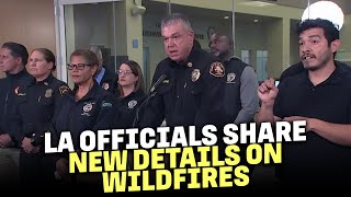 'This firestorm is the big one' LA officials share new details on wildfires ravaging California | US